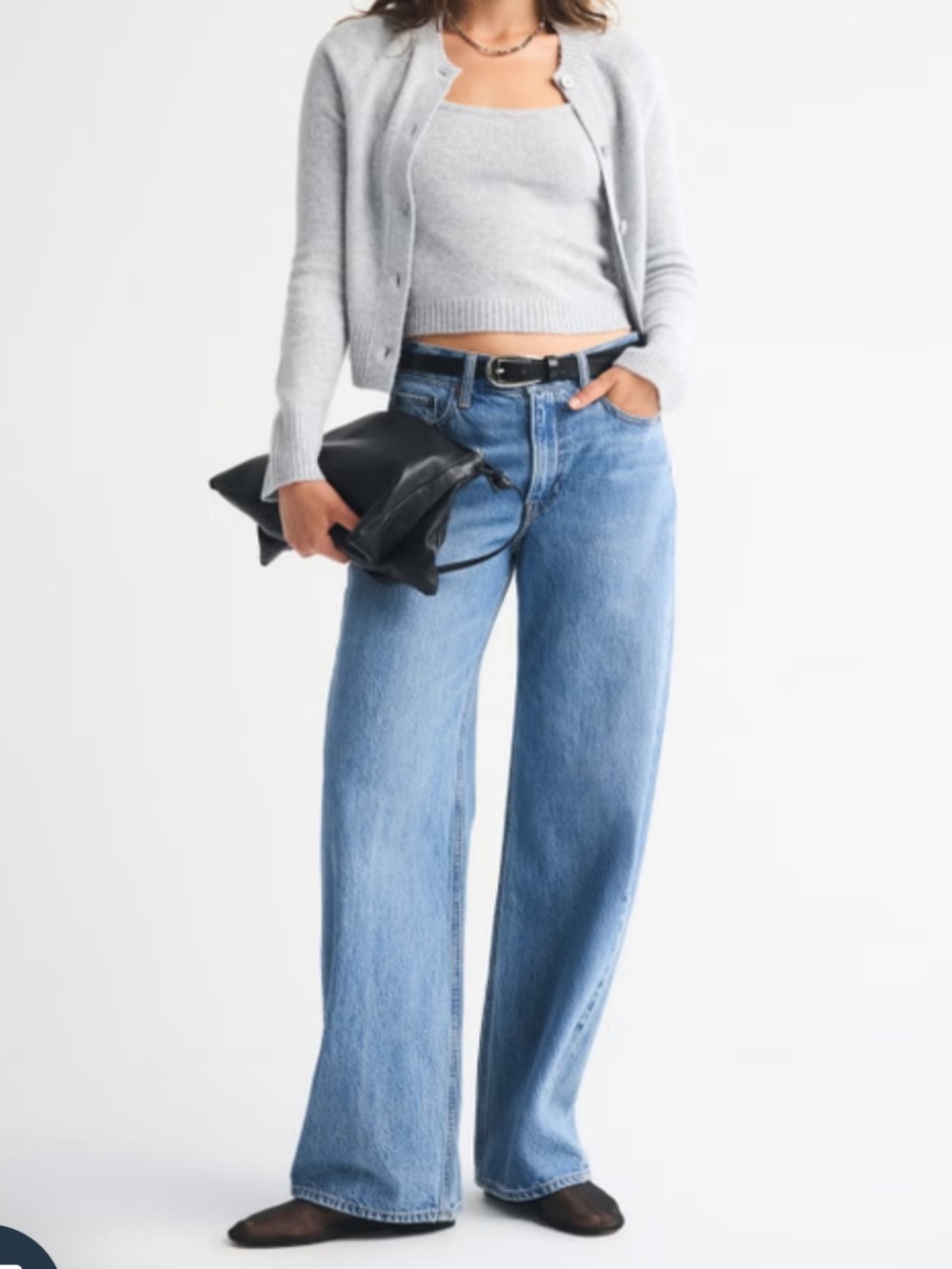 Abercrombie and Fitch Ultra Loose Low Rise Jean